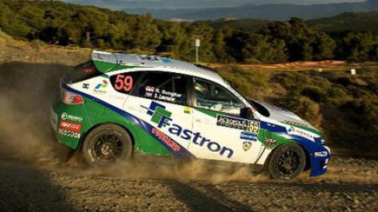 Hari kedua di Acropolis tim Fastron World Rally terhenti