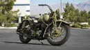 Indian Model 640 merupakan motor keluaran 1940an yang eksis dalam mengikuti Perang Dunia II. Motor ini memiliki desain bergaya Bobber dengan setang tinggi dan lebar. Mesin motor ini mampu menghasilkan tenaga hingga 22 Hp serta kecepatan maksimum mencapai 120 km/h. (Source: mecum.com)