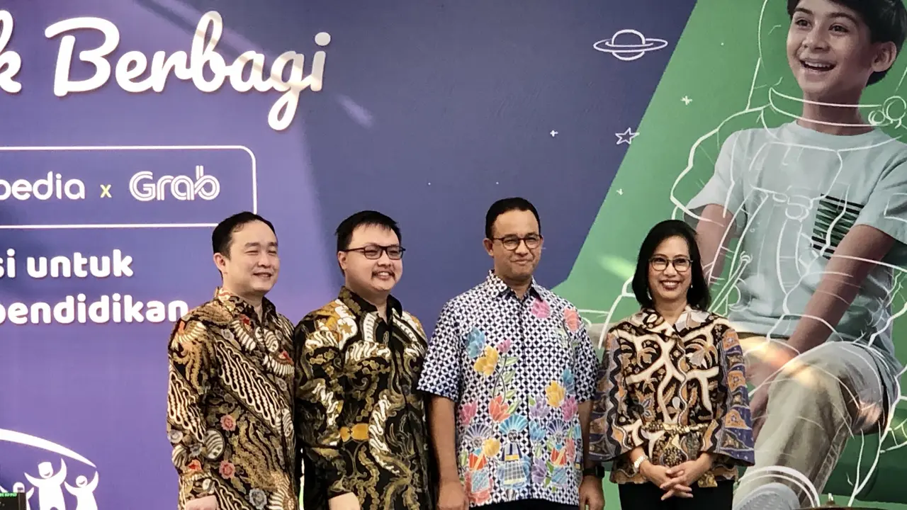 Anies Baswedan di Penutupan Festival Patungan untuk Berbagi.