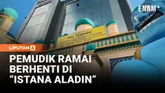 Suasana berbeda terlihat di Pos Terpadu Gadog, jalur wisata Puncak, Kabupaten Bogor, dalam pelaksanaan Operasi Ketupat Lodaya 2026.