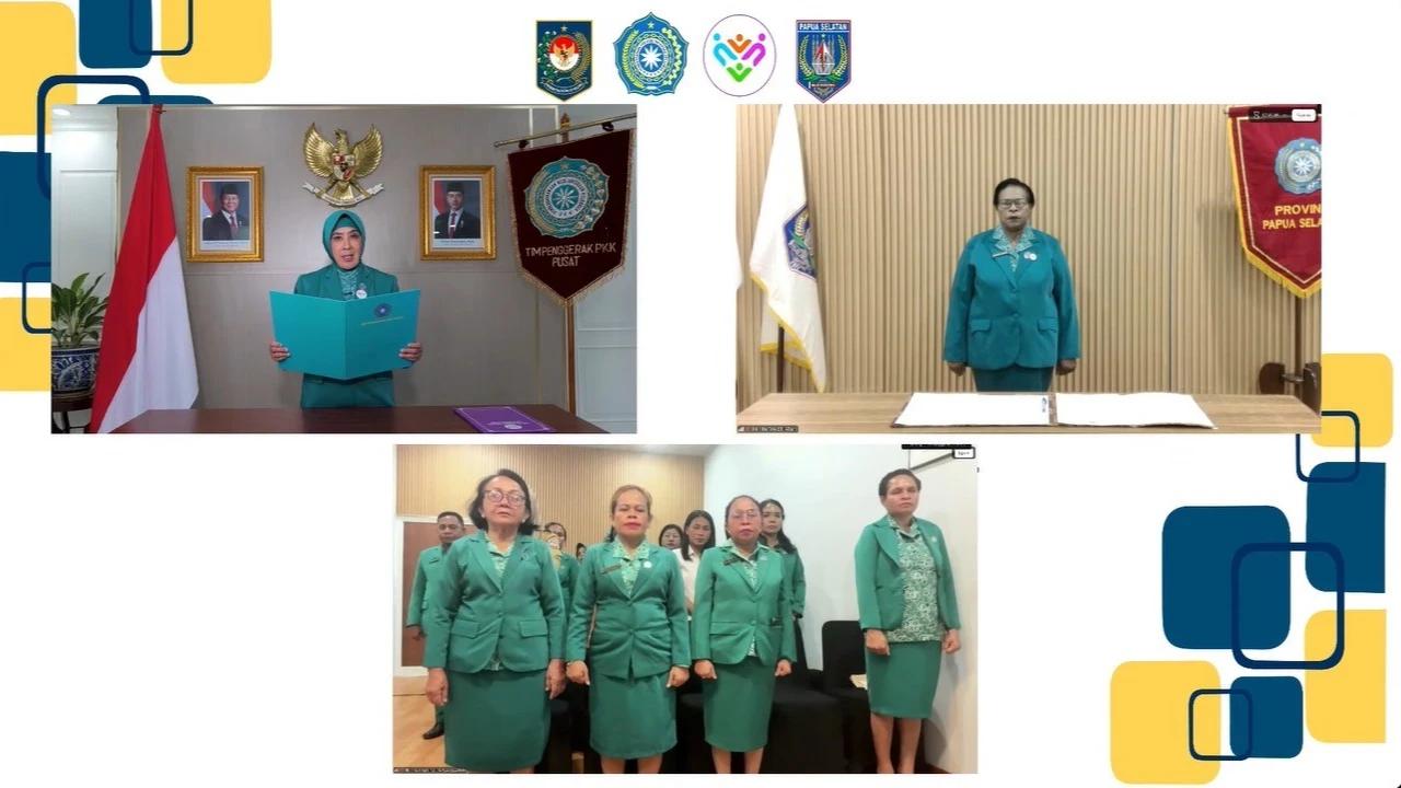 Ketum TP PKK Tekankan Penguatan Peran PKK dan Posyandu di Papua Selatan
