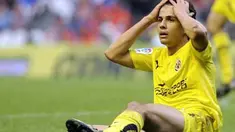 Reaksi kekecewaan striker Villarreal asal Brasil, Honorato da Silva Nilmar di laga lawan Athletic Bilbao yang berlangsung di San Mames Stadium, 20 September 2009. Bilbao unggul 3-2. AFP PHOTO / A. ARRIZURIETA 