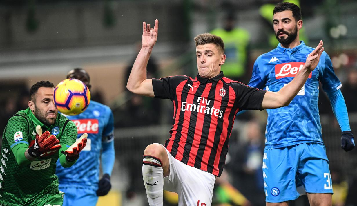 4. Krzysztof Piatek (AC Milan) - 14 gol (AFP/Miguel Medina)