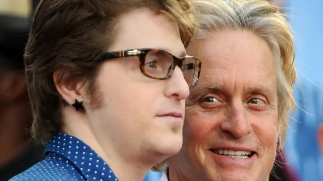 Michael Douglas dan anaknya, Cameron Douglas