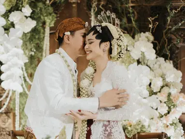 Akad Nikah Nino RAN dengan Dhabitannisa Auni (Foto: thebridestory)
