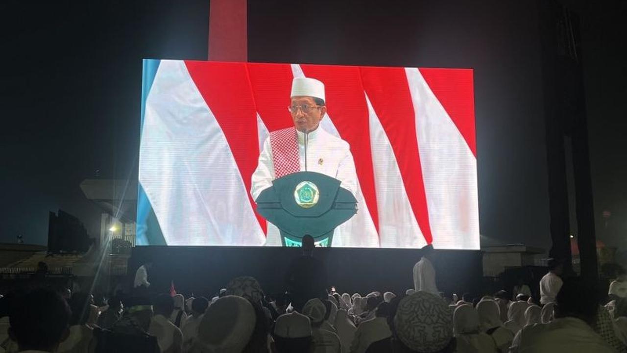 Warga Apresiasi Fasilitas Zikir Kebangsaan Monas, 100 Ribu Orang Hadir