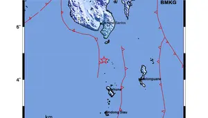 Gempa M 5,2 Guncang Tahuna Kepulauan Sangihe Sulut