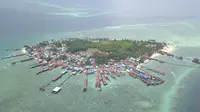 Pulau Derawan memiliki luas 44 hektar merupakan rumah bagi penyu bertelur. (foto: Abdul Jalil)