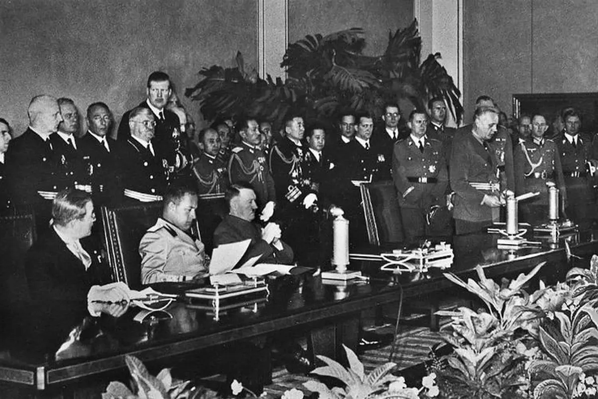 27 September 1940: Jerman, Italia, dan Jepang Menandatangani Pakta ...