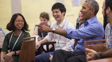 Barack Obama Muda - Bangga Barack Obama Undang 18 Anak Muda Indonesia Bahas Tantangan Dunia Lifestyle Fimela Com