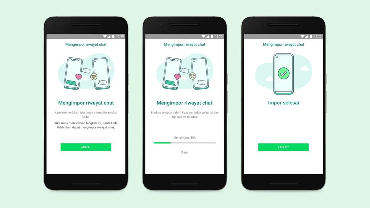 WhatsApp perkenalkan fitur transfer riwayat chat lintas platform