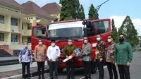 Elnusa Petrofin menuntaskan seluruh kegiatan CSR Hibah Head Truck Mobil Tangki ini pada Jumat siang (24/9) di Gedung KH Mansyur Fakultas Teknologi Industri (FTI) Universitas Islam Indonesia (UII) Jogjakarta.