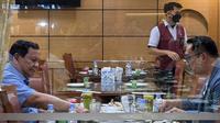 Calon Gubernur (Cagub) Jakarta nomor urut 1 Ridwan Kamil (RK) bertemu dengan Presiden Prabowo Subianto di rumah makan Garuda, Sabang, Jakarta Pusat, Kamis (31/10/2024). (Istimewa)