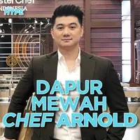 Mewahnya Dapur Chef Arnold, Ada Rak Buah dan Sayur Ala Supermarket