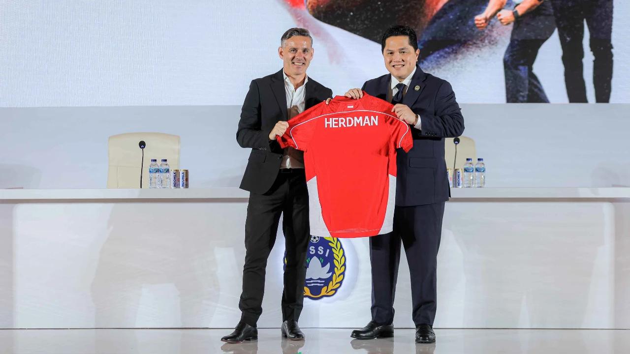 FOTO: PSSI Resmi Tunjuk John Herdman sebagai Pelatih Timnas Indonesia