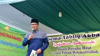 Calon Gubernur Jabar Ridwan Kamil saat berkampanye di Garut, Jabar. (Istimewa)