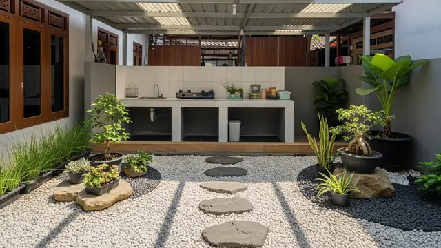 Dapur Menyatu Taman