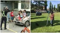 5 Pose Orang Saat Difoto Pakai Alat Ukur Tanah Ini Kocak Banget