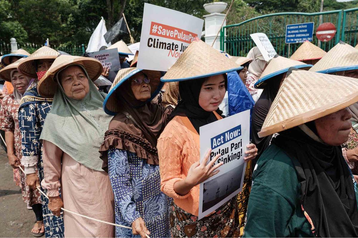 FOTO: Pulau Pari Terancam Tenggelam: Warga Desak KKP Cabut Izin Laut Bermasalah