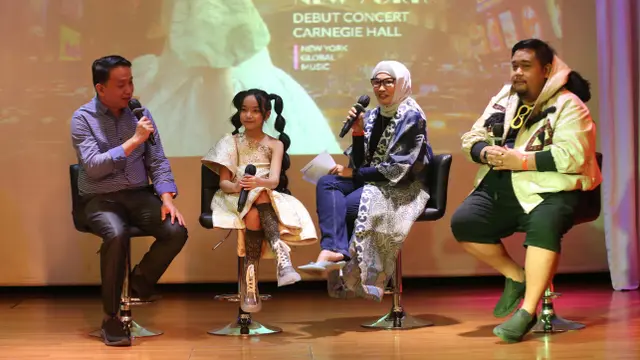 Mewakili Indonesia, Penyanyi Cilik Evolette Alexandra akan Tampil di New York City