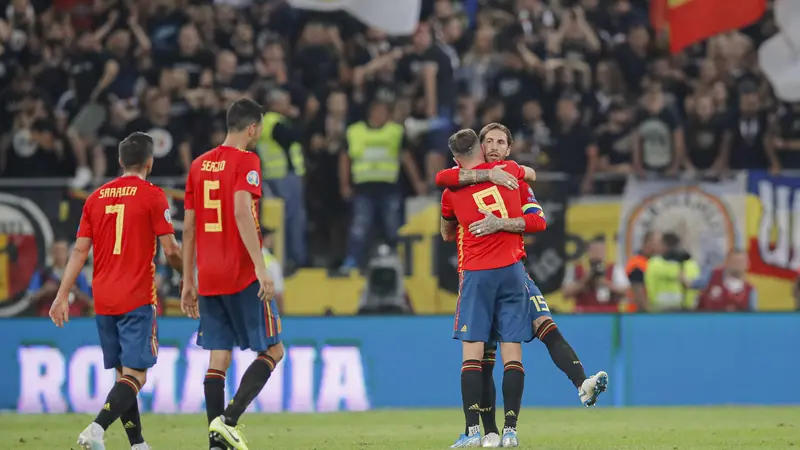 Kualifikasi Piala Dunia 2022: 10 Pemain Spanyol Jinakkan Rumania