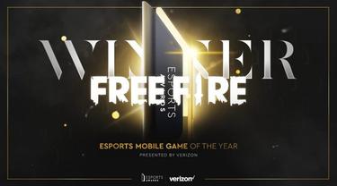Free Fire Esports Mobile Game of The Year 2021