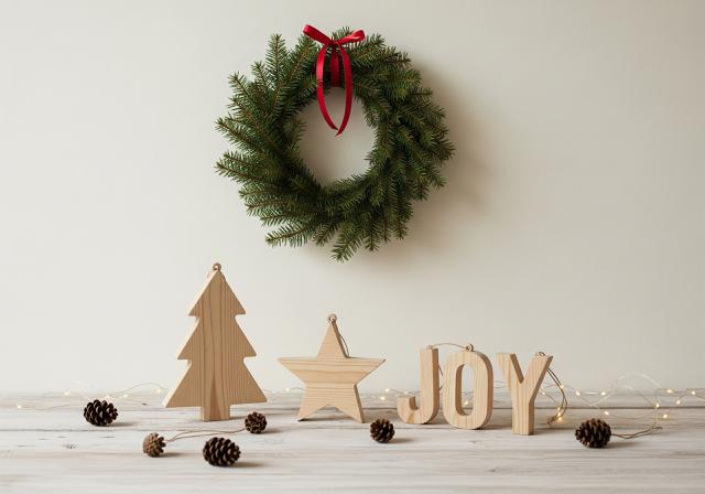 9. Karangan Bunga Mini (Wreath)