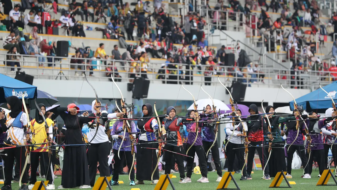 Keseruan Kejurnas Panahan Antarklub 2025