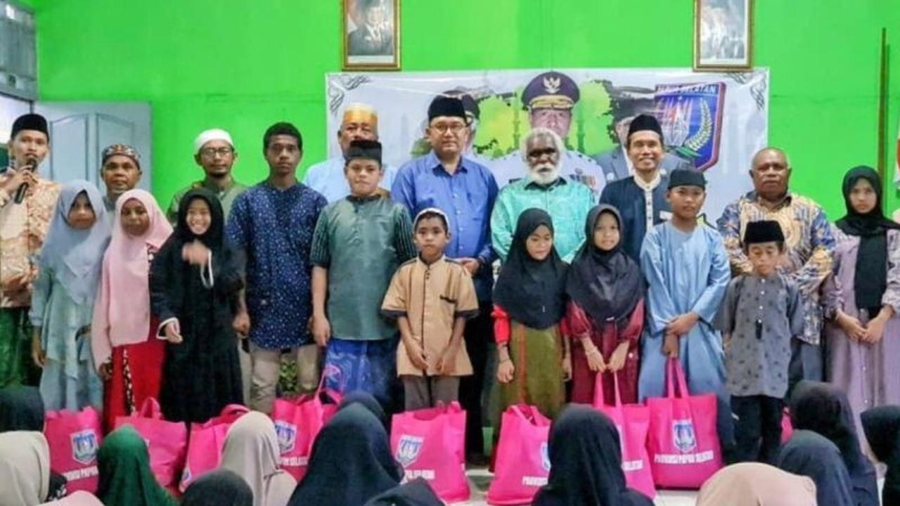 Wagub Papua Selatan Ajak Santri Bangun Kepedulian Sosial di Bulan Ramadhan
