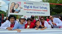 Rangkaian kegiatan Peresmian dan Konferensi Pers BKGN 2025 di Plaza Timur Gelora Bung Karno, Jakarta Pusat, Minggu (21/9/2025)