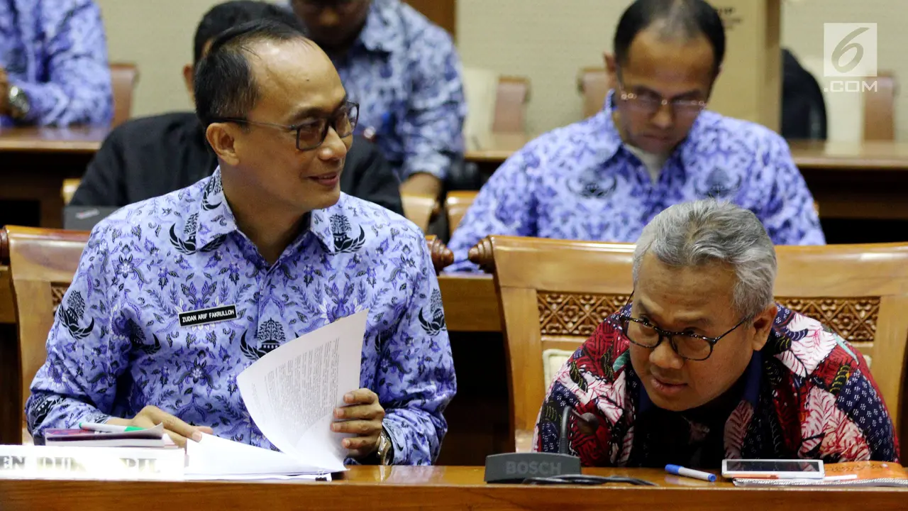 Bersama Komisi II DPR, KPU Bahas DPT dan DPS untuk Pilkada 2018