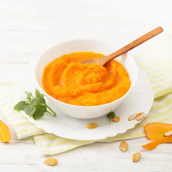 Resep MPASI Labu Kukus dan Quinoa./Copyright depositphotos.com/ekramar