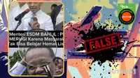 Cek Fakta: Tidak Benar Bahlil Sebut PLN Rugi karena Masyarakat Tidak Bisa Hemat Listrik