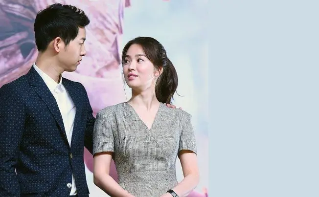 Song Joong Ki dan Song Hye Kyo (Nate)