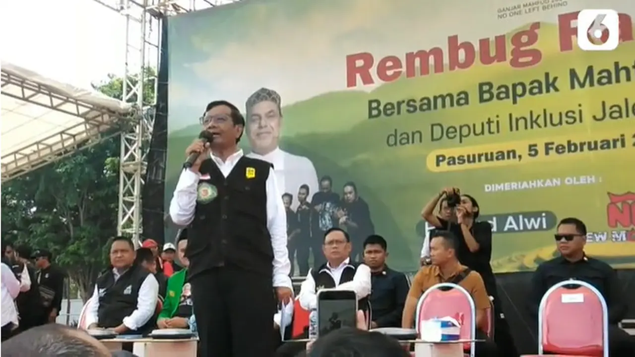 Cawapres Nomor Urut 3 Mahfud Md
