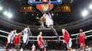 Pebasket Philadelphia 76ers, JaKarr Sampson memasukan bola pada laga NBA melawan Chicago Bulls di Wells Fargo Center, USA, Selasa (10/11/2015). (USA Today Sports/Bill Streicher)