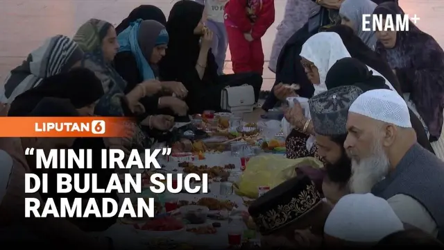 "Mini Irak" di Bulan Suci Ramadan Sajikan 1.000 Porsi Iftar Per Hari