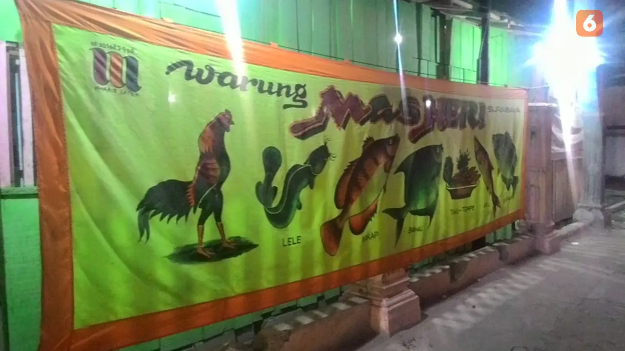 salah satu warung sari laut atau 'mas joko' biasa warga Palu menyebutnya