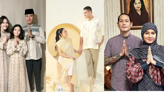 8 Gaya Seleb Rayakan Lebaran Bareng Kekasih, Ayu Ting Ting-Muhammad Fardhana hingga Chef Juna-Citra Anidya