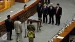 Sejumlah pimpinan DPR saat mengikuti sidang paripurna dengan agenda penyampaian Ikhtisar Hasil Pemeriksaan Semester (IHPS), Jakarta,  Senin (5/10/2015). Sebanyak 10.154 temuan BPK memuat 15.434 permasalahan. (Liputan6.com/JohanTallo)