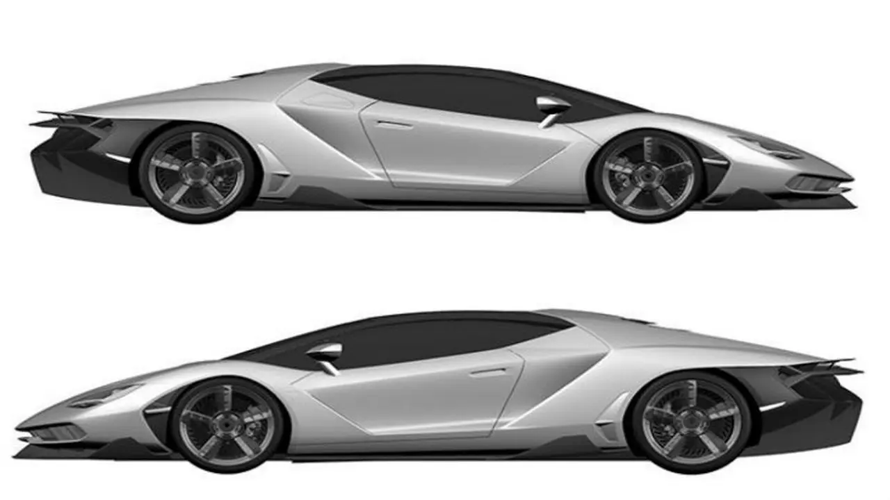 Desain Lamborghini Centenario Terungkap Via Pengajuan Paten