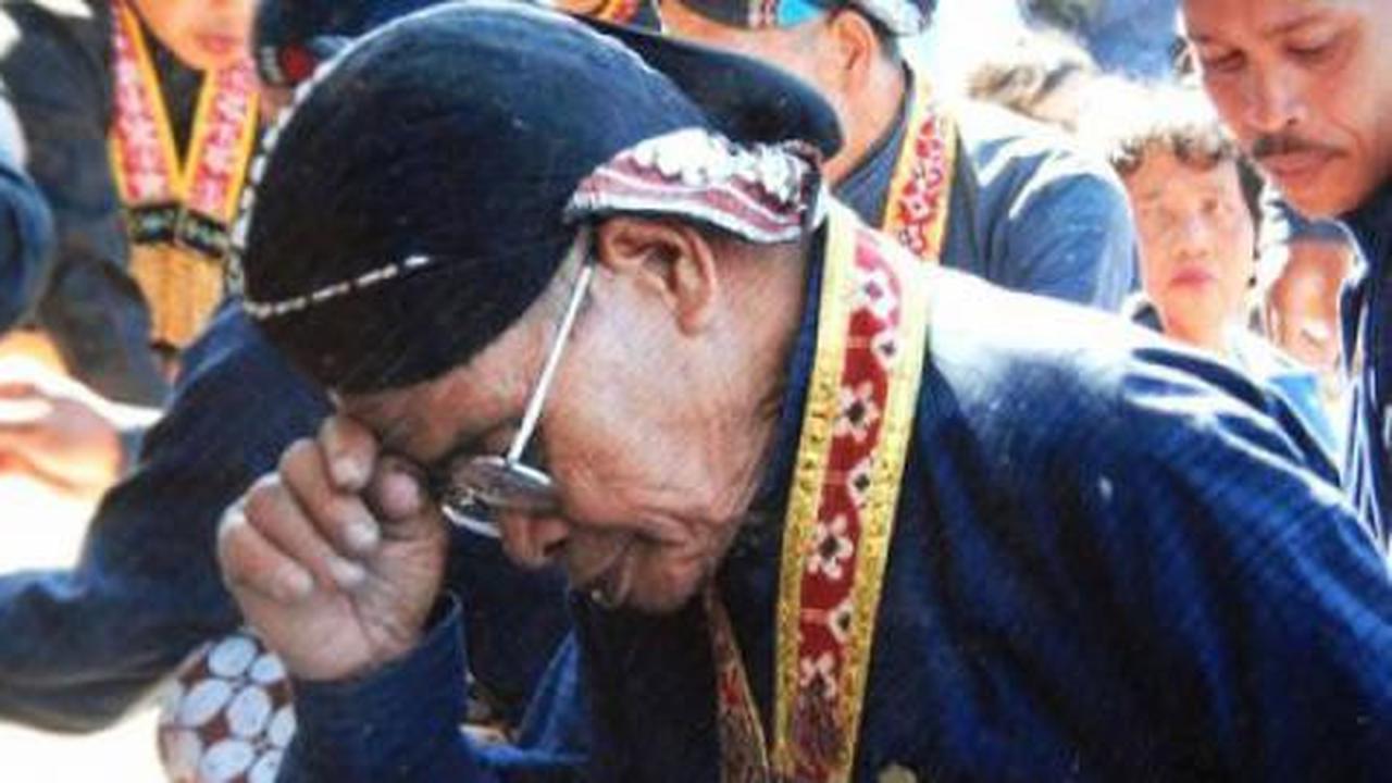 Ada pesan di balik posisi kematian Mbah Maridjan
