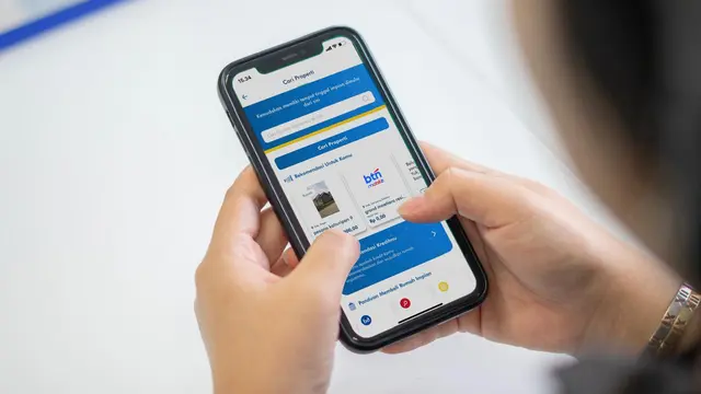 Aplikasi BTN Mobile.