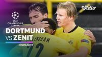 Berita video, Erling Haaland memastikan kemenangan Borussia Dortmund atas Zenit St Petersburg di matchday 2 Liga Champions