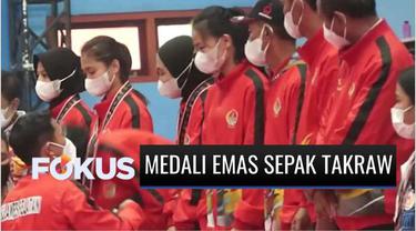 Berita video update PON Papua 2021 dari cabor (cabang olahraga) sepak takraw, di mana medali emas diboyong kontingen Sulawesi Selatan, dan pelari Agus Prayogo kini sudah meraih 2 medali emas.
