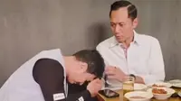 Momen Kocak Aldi Taher saat Bertemu AHY: Ya Allah Mimpi Apa Gabung Demokrat