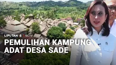 Menteri Pariwisata akhirnya mengunjungi Kampung Adat Desa Sade, yang habis terbakar sepekan lalu. Ia meminta revitalisasi kampung adat dibekali teknologi antikebakaran.