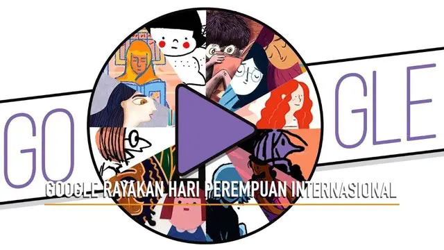 Google Doodle memilih 12 seniman wanita untuk merayakan Hari Perempuan Internasional 2018.