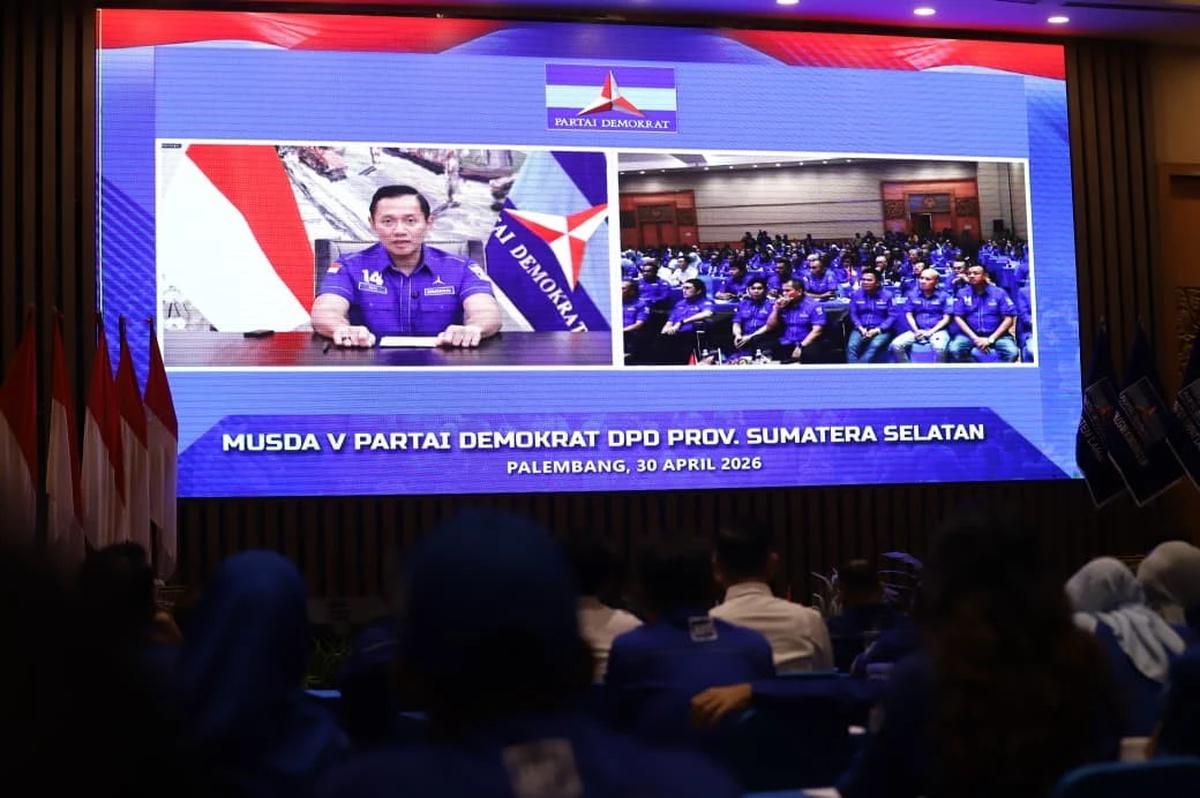 FOTO: AHY Tekankan Konsolidasi Partai Jadi Kunci Kemenangan