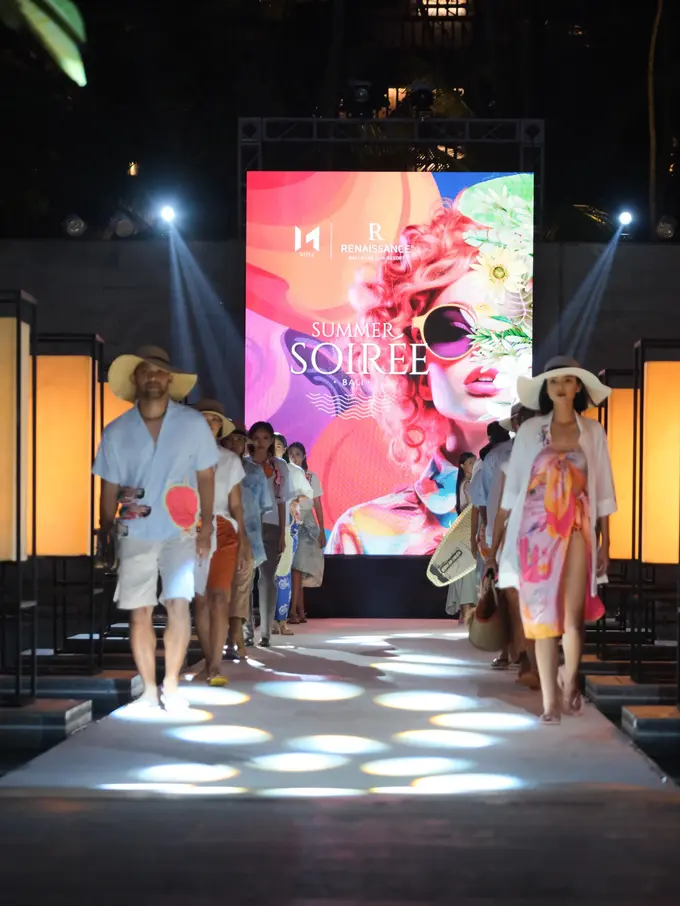 Tren Busana Tropikal, Summer Soiree Bali Hadirkan Perayaan Gaya Hidup Penuh Warna
